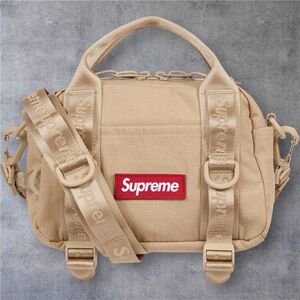 Supreme SS26 Spring Summer Mini Duffle Bag Tan Brown Crossbody Authentic NWT